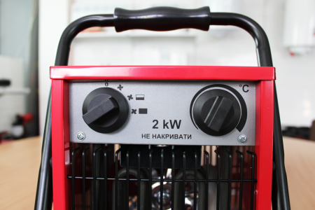 Тепловентилятор 2кВт 220В TSE-20C 360 м3/год регулювання потужності(4)