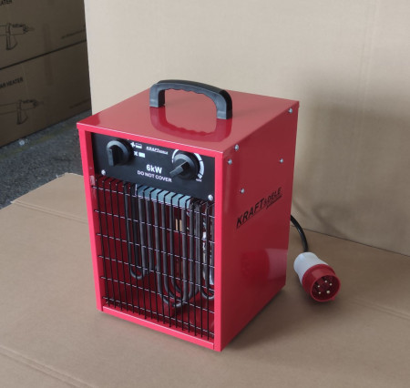 Тепловентилятор промисловий 6кВт 380В термостат, 3 режима роботи(2)