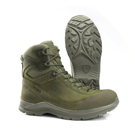 Тактичні черевики Барс Олива крейзі(5)