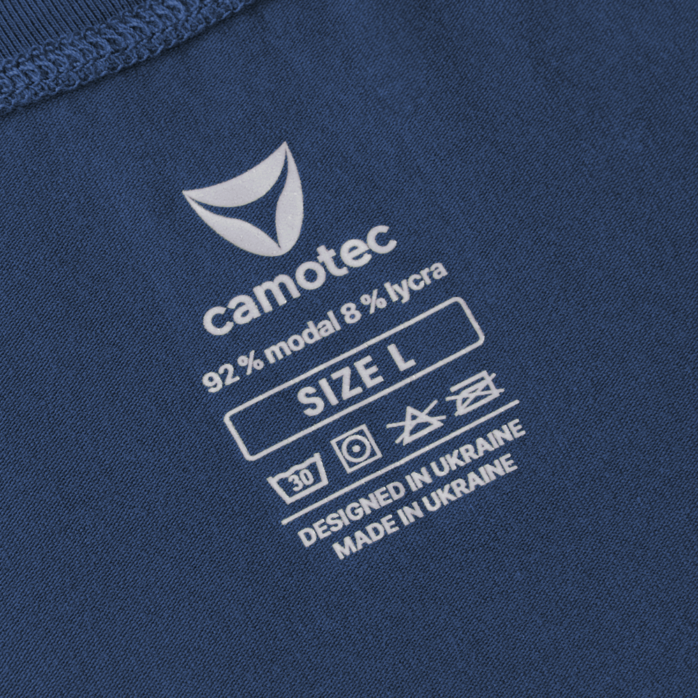 Футболка Modal Logo 2.0 Темно-синя (2410)(7)