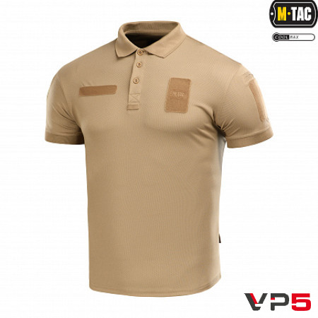 Футболка ПОЛО ELITE TACTICAL COOLMAX COYOTE ЗСУ(3)