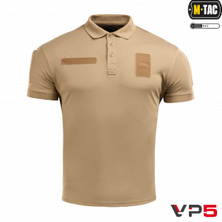 Футболка ПОЛО ELITE TACTICAL COOLMAX COYOTE ЗСУ(4)
