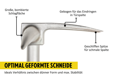Багатофункціональний інструмент рятувальника Hooligan з цвяходером довжина 610мм(2)