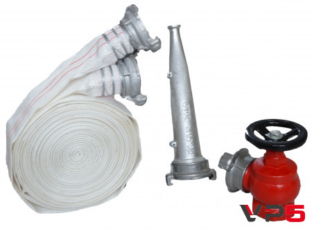 Рукав пожежний ø51мм тип К з ДУ-50 та пожежним стволом РС-50(2)