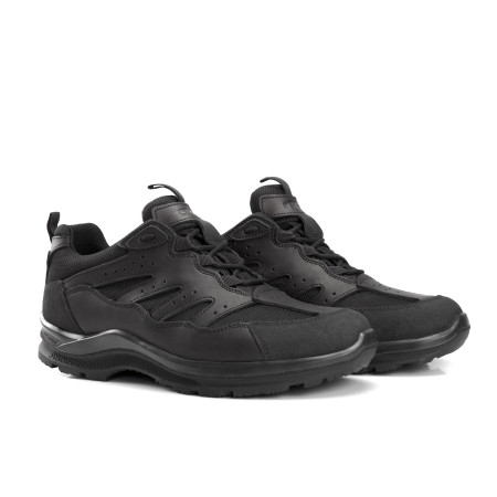 Тактичні кросівки Катран Чорний крейзі(3)