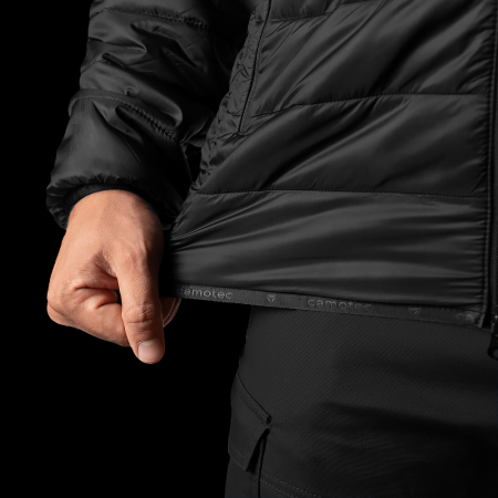 Легкий Пуховик Storm Hood 2.0 Чорний (8255)(6)