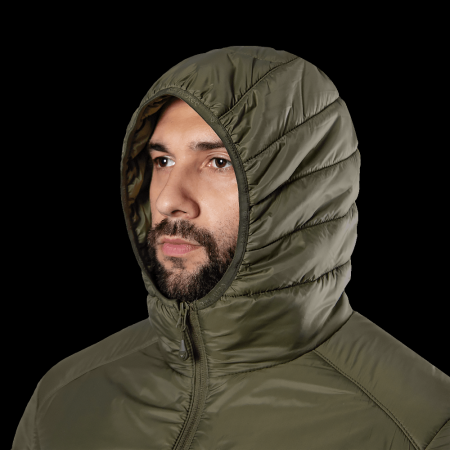 Легкий Пуховик Storm Hood 2.0 Олива (8393)(9)