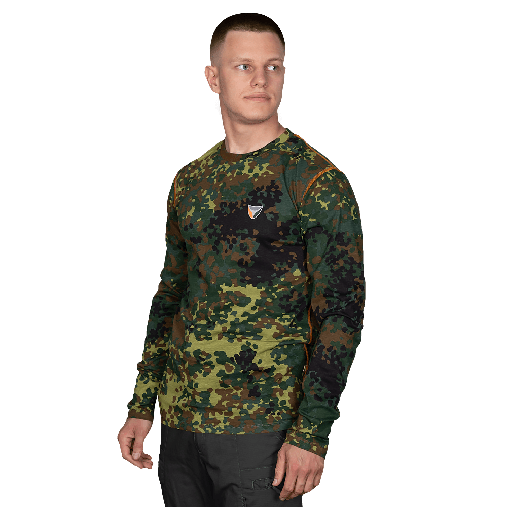 Лонгслів Basic 2.0 Cotton Flecktarn (2365)(2)
