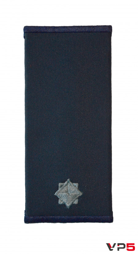 Погон младший лейтенант ДСНС (11х5) на липучке - фото (Артикул: п-1млл)