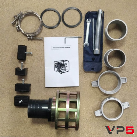 Мотопомпа бензинова для брудної води Senci  SCST 80 (6)