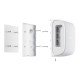 Кріпильна панель Ajax SmartBracket для DualCurtain Outdoor White(1)