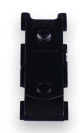 Кріпильна панель Ajax SmartBracket для великого магниту DoorProtect Black(1)