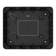 Монтажний бокс для підведення живлення до ППКП Ajax GlandBox Black (125718.314.BL)(1)