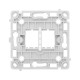 Вертикальний тримач заглушка монтажної коробки Ajax CoverPlate CoverHolder vertical (126119.320.NC)(1)