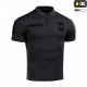 Футболка ПОЛО ELITE TACTICAL COOLMAX BLACK для поліції(3)