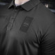 Футболка ПОЛО ELITE TACTICAL COOLMAX BLACK для поліції(7)