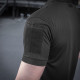 Футболка ПОЛО ELITE TACTICAL COOLMAX BLACK для поліції(9)