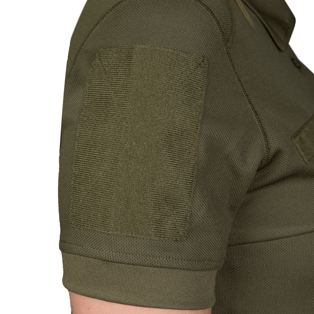 Жіноче поло CM Pani Army ID CoolPass Олива (7161)(6)