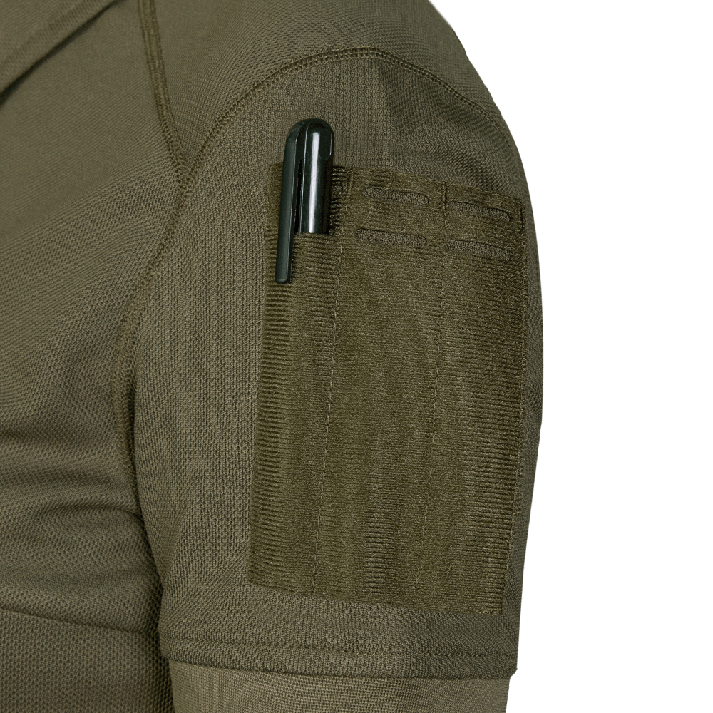 Жіноче поло CM Pani Army ID CoolPass Олива (7161)(4)