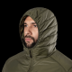 Легкий Пуховик Storm Hood 2.0 Олива (8393)(9)