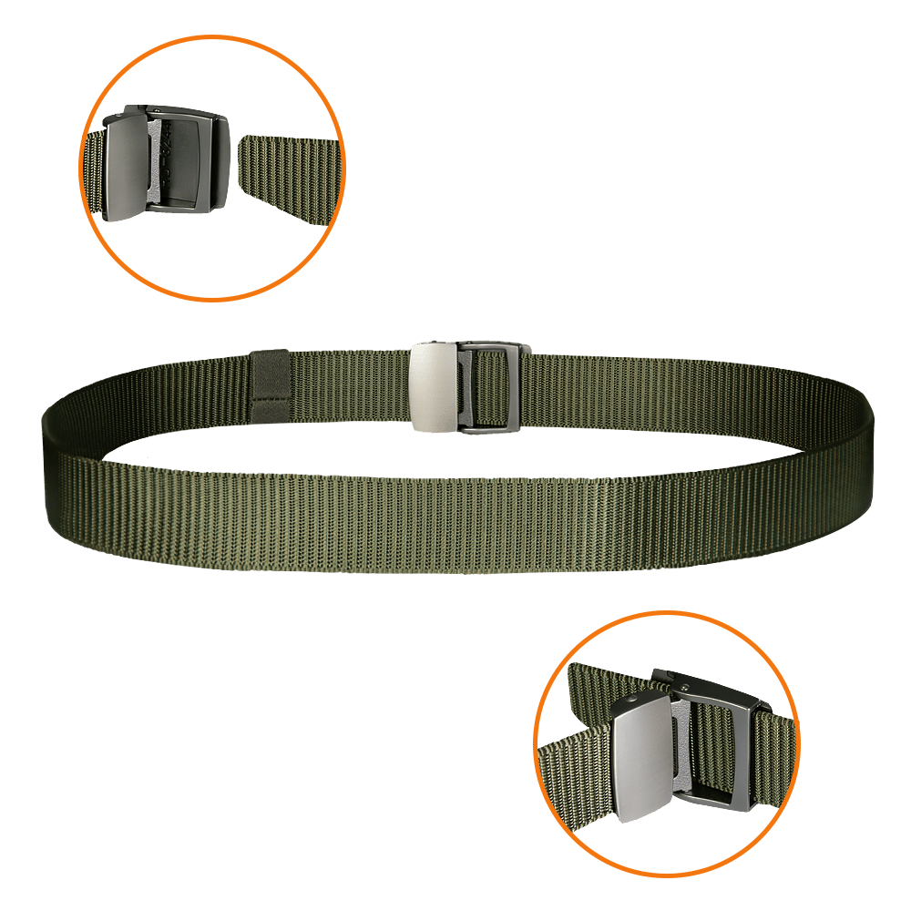 Ремінь Poloz Хрест/Герб Олива (7240)(3)