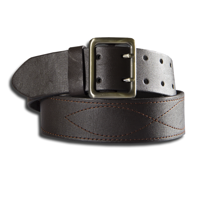 Ремінь Портупея Коричневий (0014)(2)