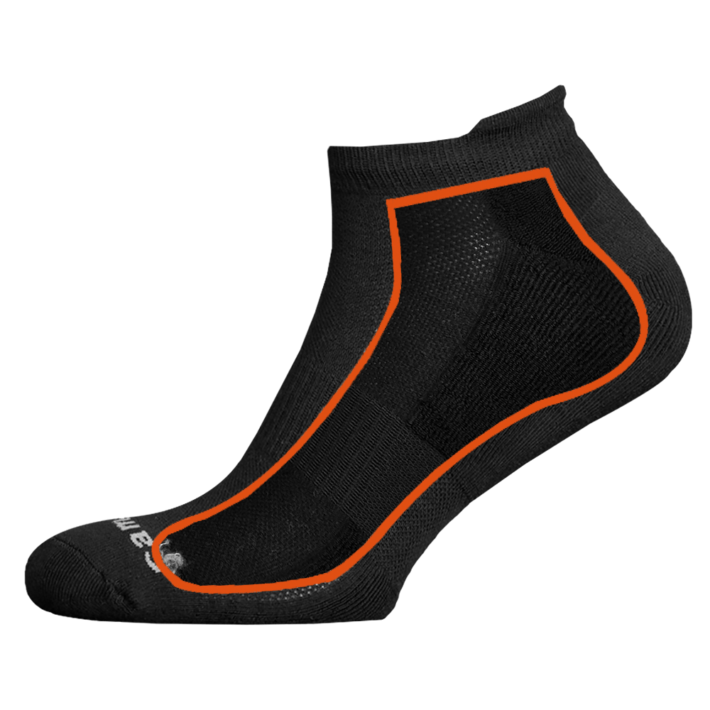 Шкарпетки TRK Low Чорні (7087)(3)