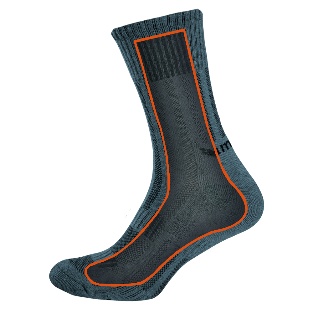 Шкарпетки MidAir Pro Сірі (5788)(2)
