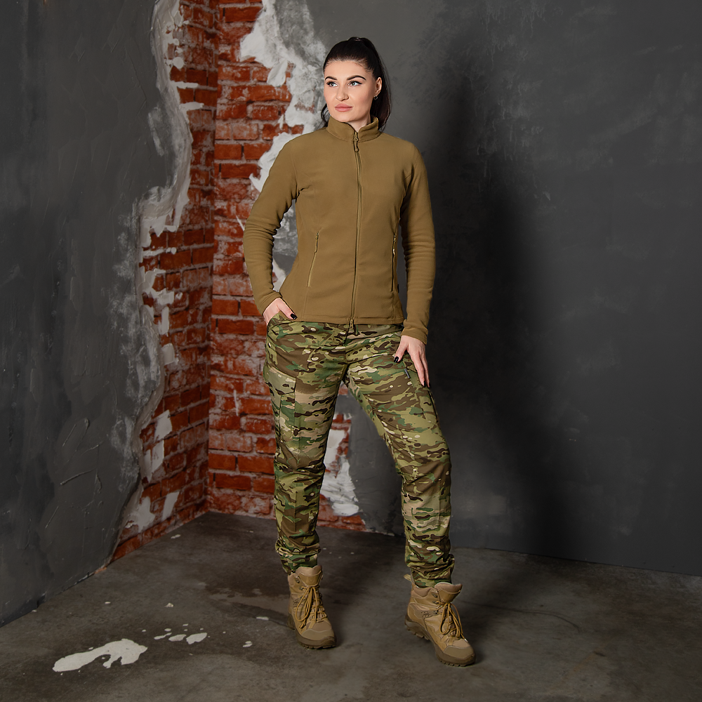 Флісова кофта Pani Meadow 100 Койот 8575(2)