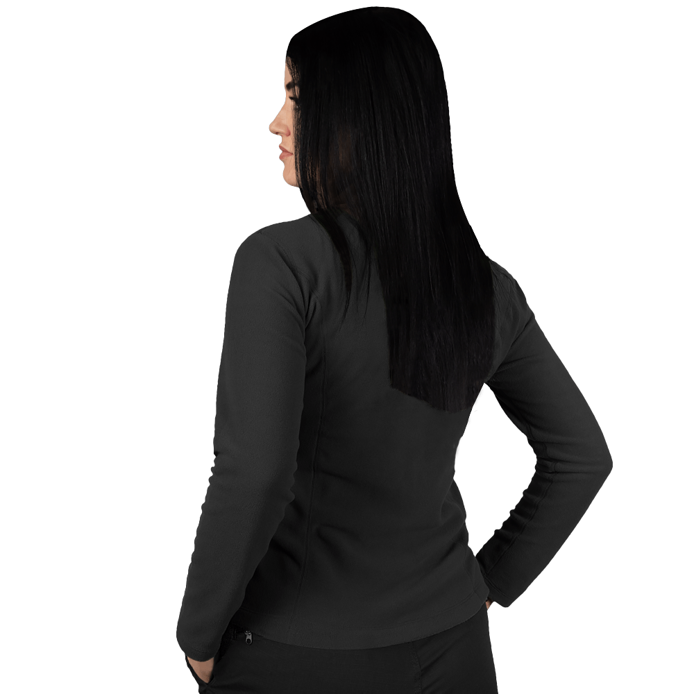 Флісова кофта Pani Meadow Logo Himatec 100 Чорна (7445)(2)