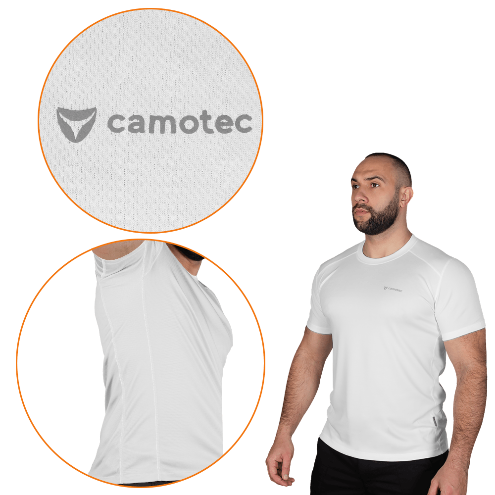 Футболка Chiton 2.0 Logo Біла (8109)(3)