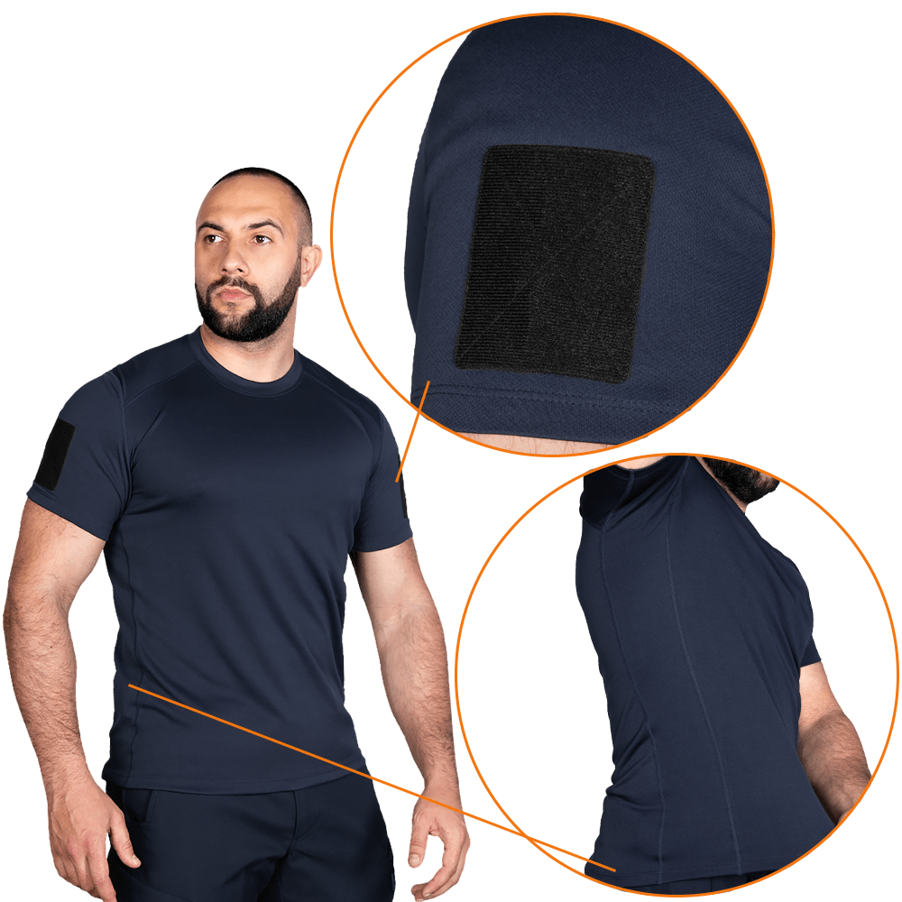 Футболка Chiton Patrol Темно-синя (7793)(4) Футболка Chiton Patrol Темно-синя (7793)(4)