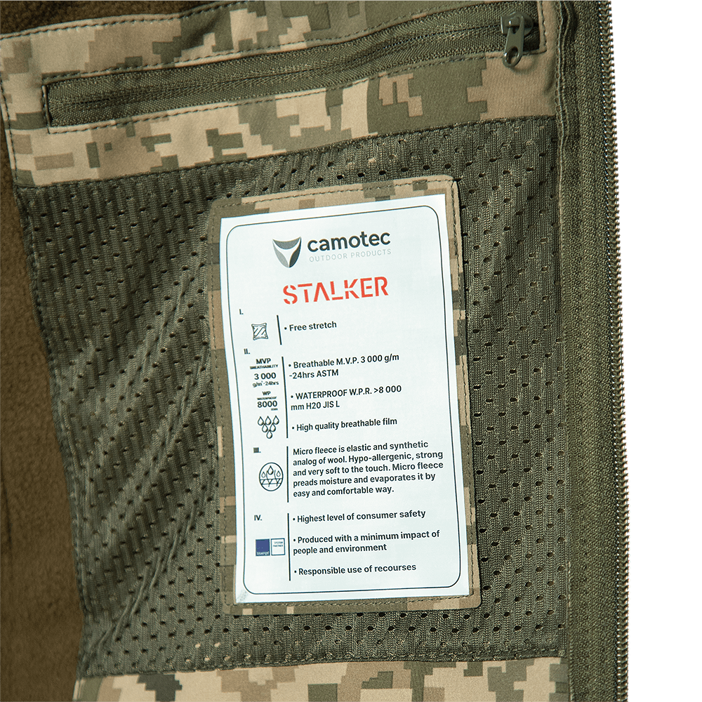 Жіноча куртка Pani SoftShell Піксель (9140)(8)