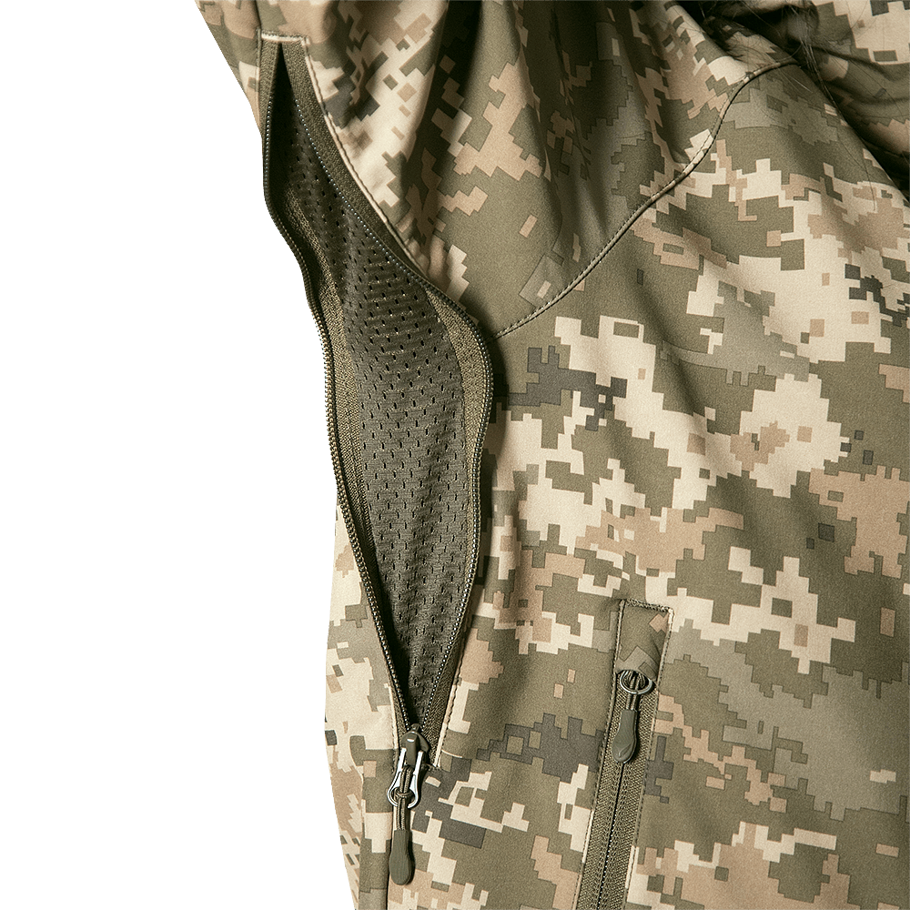 Жіноча куртка Pani SoftShell Піксель (9140)(7)