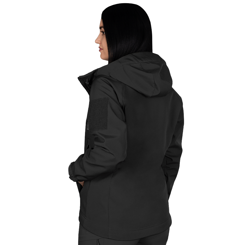 Жіноча куртка Stalker SoftShell Чорна (7442)(2)