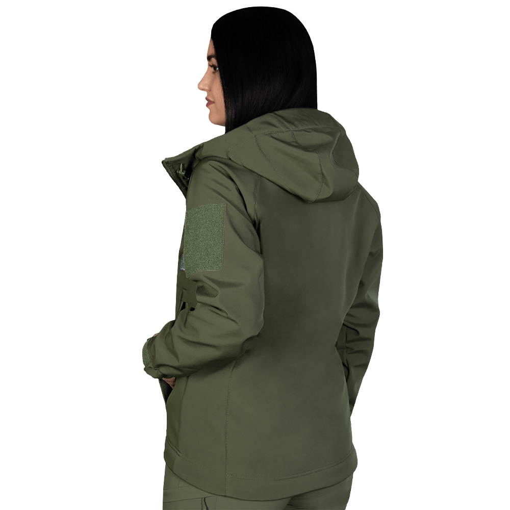 Жіноча куртка Stalker SoftShell Олива (7441)(2)