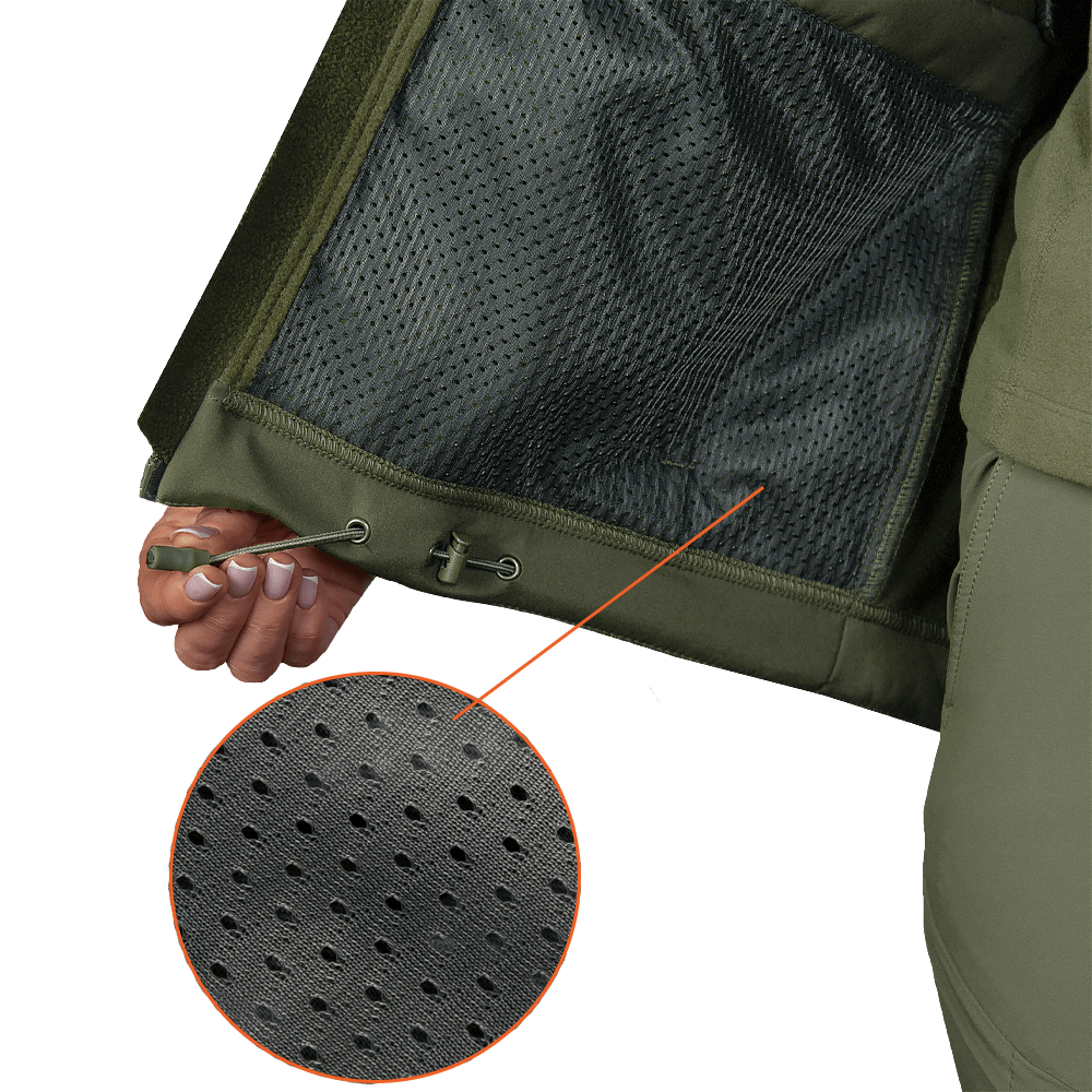 Жіноча куртка Stalker SoftShell Олива (7441)(5)