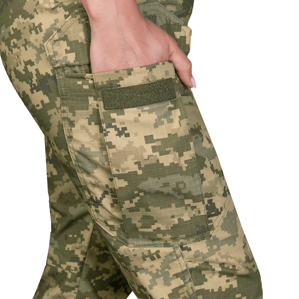 Жіночі штани Pani CM Patrol Pro Rip-Stop CVC Піксель (7177)(6)