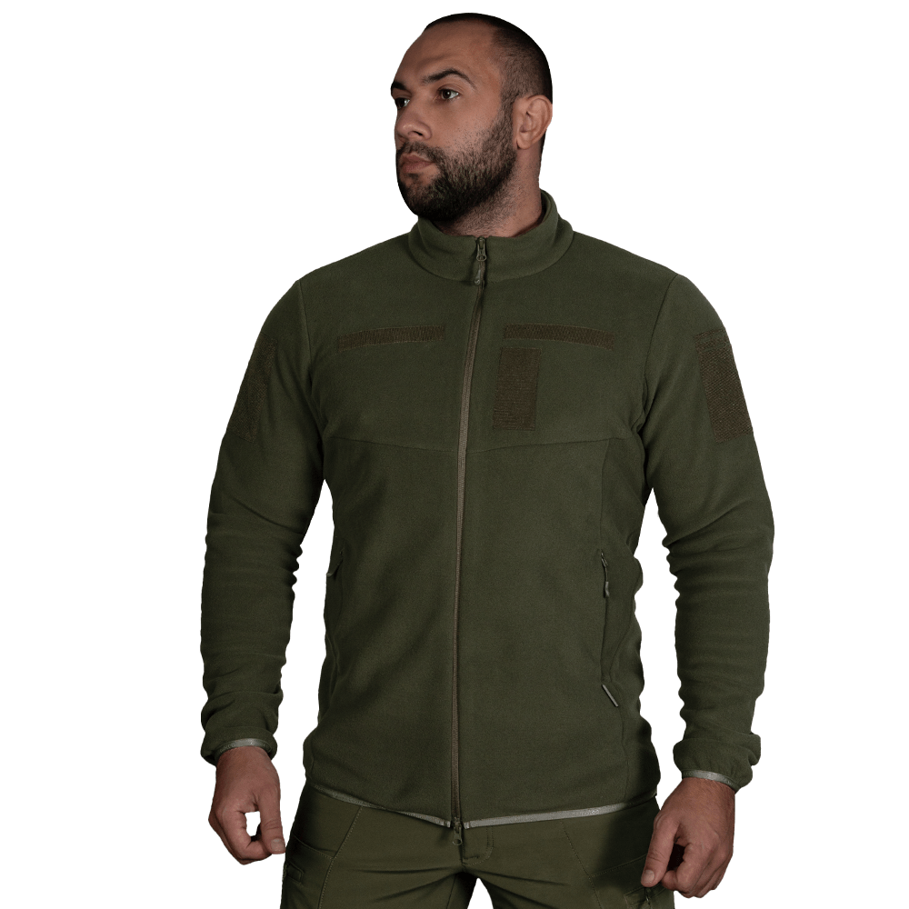 Флісова кофта Army 2.0 НГУ Олива (7408)(2)