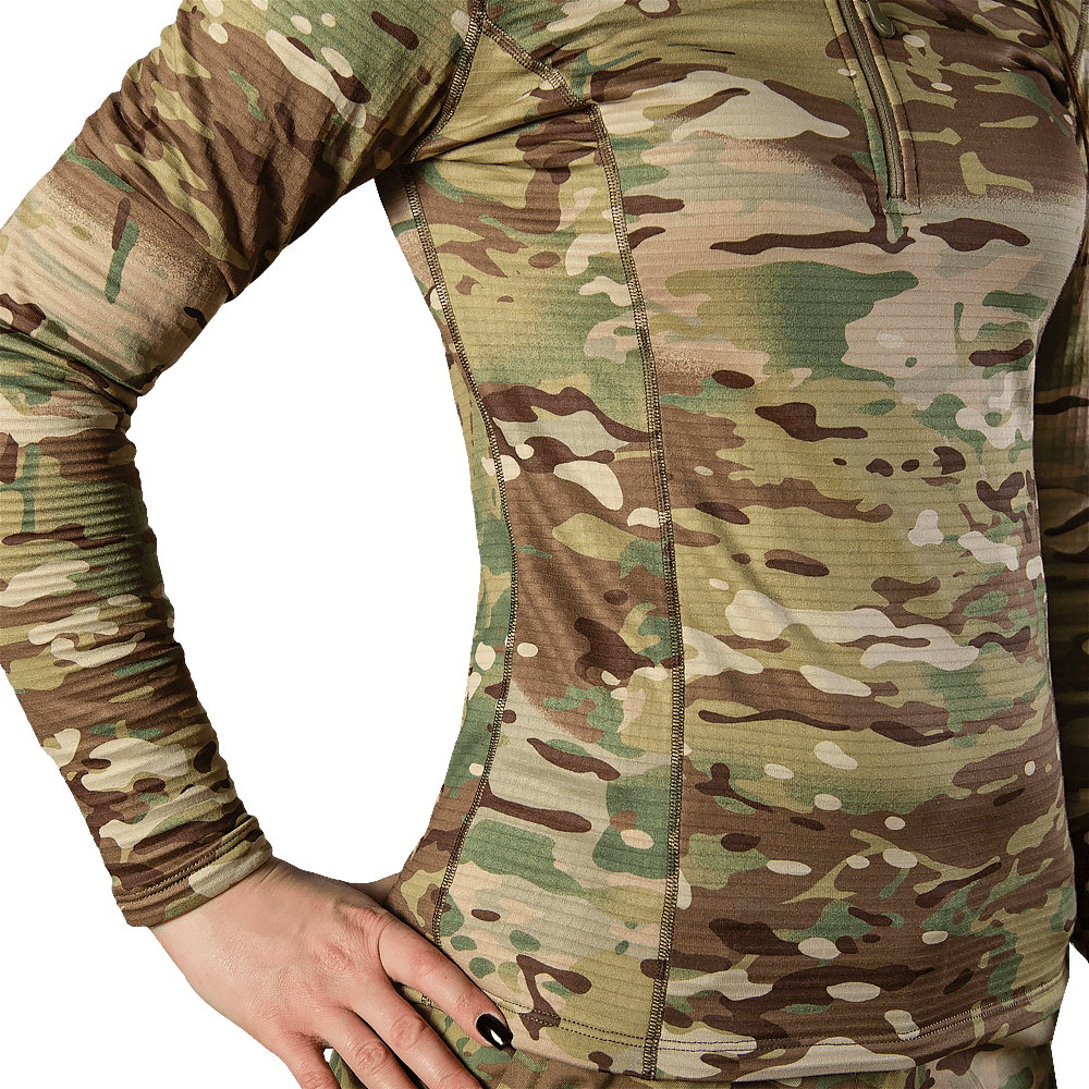 Кофта LVL2 Pani Hawk Polarheat QS Multicam (8570)(5)
