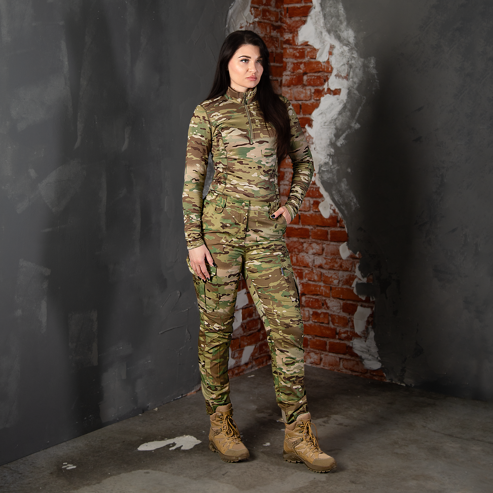 Кофта LVL2 Pani Hawk Polarheat QS Multicam (8570)(2)