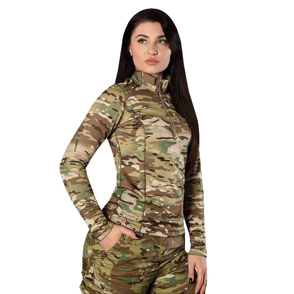 Кофта LVL2 Pani Hawk Polarheat QS Multicam (8570)(1)