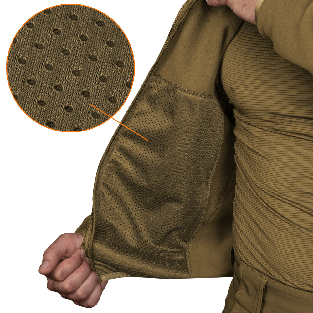 Флісова кофта Patrol 2.0 Himatec Pro Койот  (7393)(6)