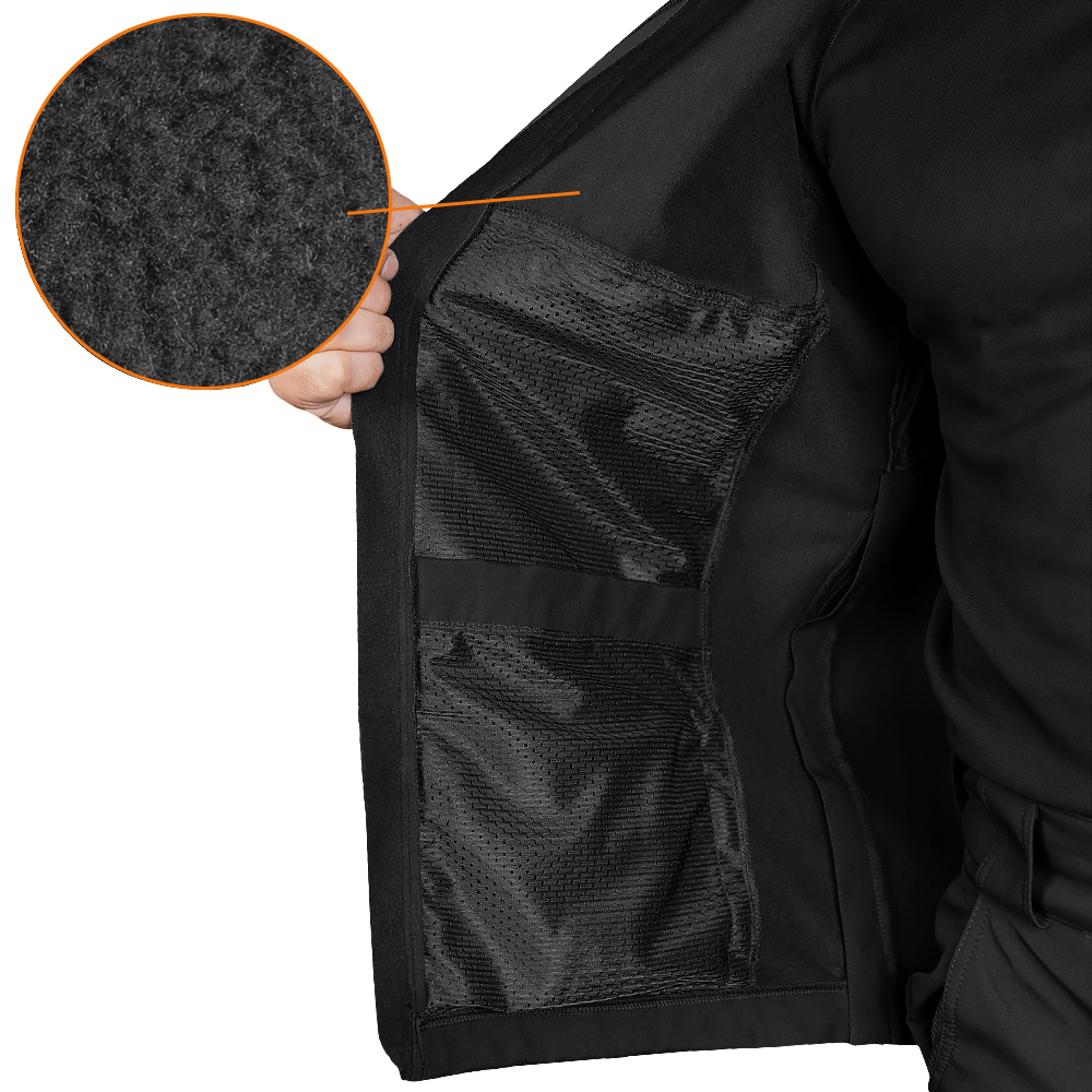 Костюм Stalker Phantom SoftShell Чорний (7388)(4)