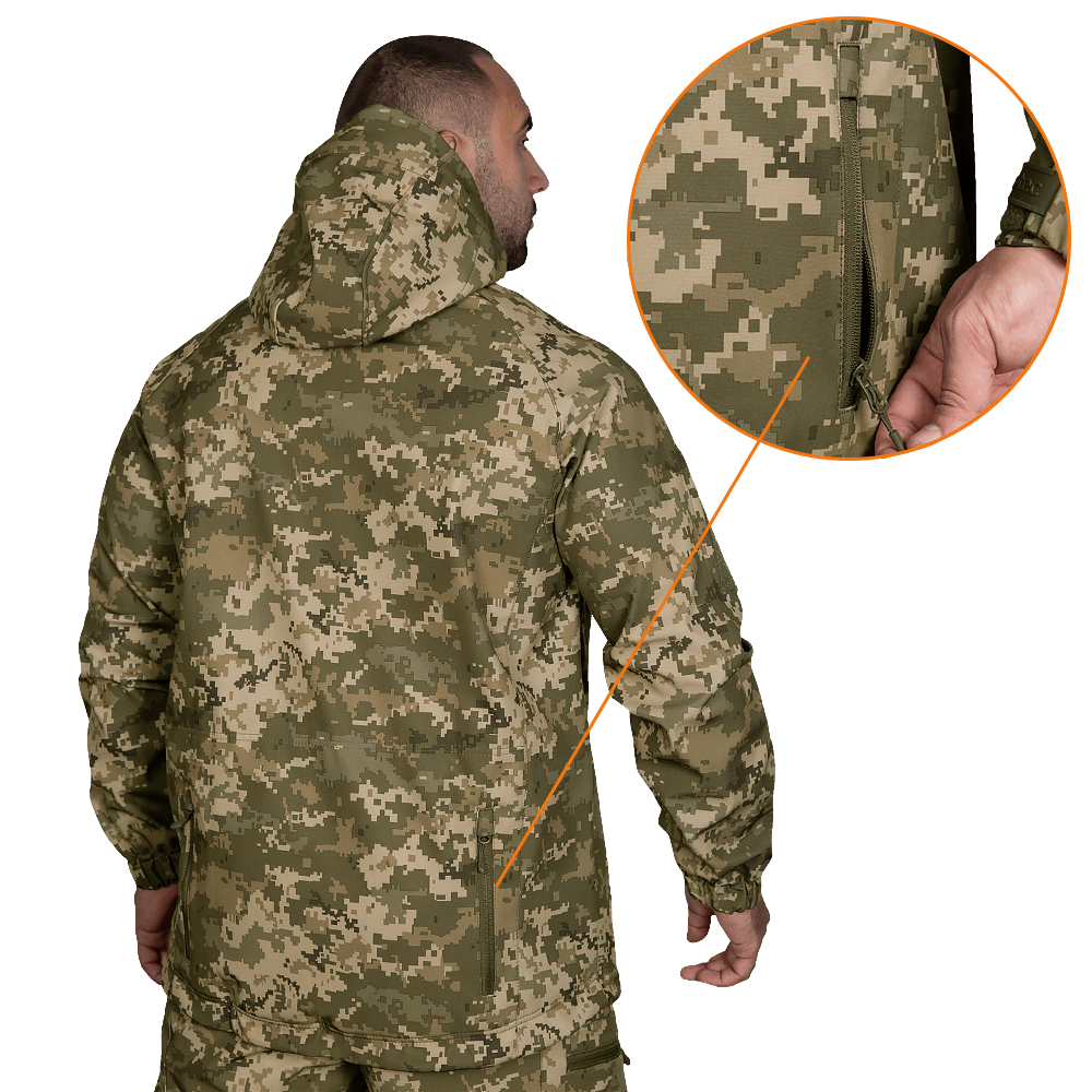 Куртка CM Stalker SoftShell Піксель (7379)(3)