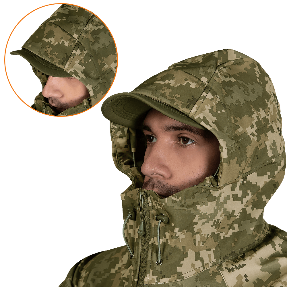 Куртка CM Stalker SoftShell Піксель (7379)(5)