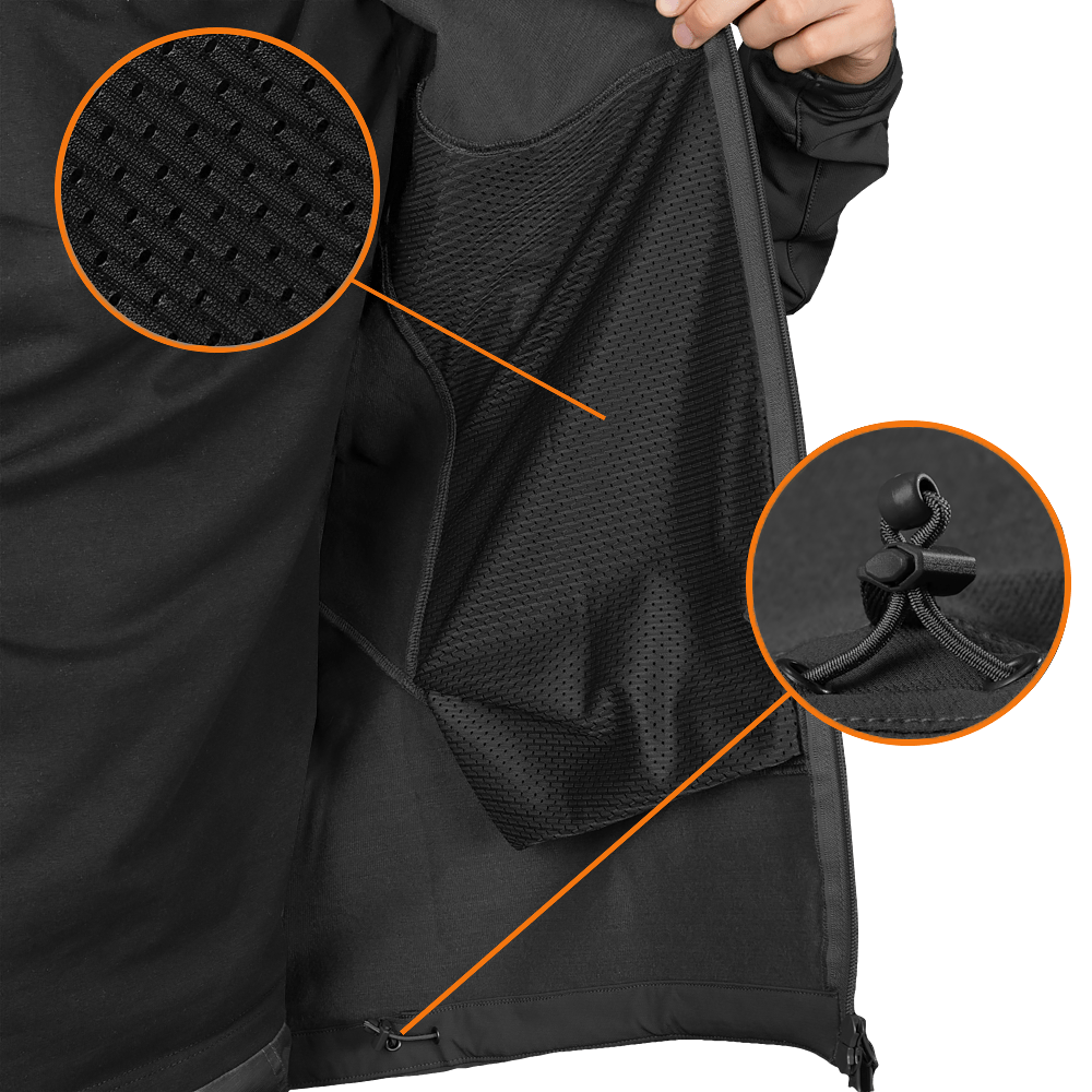 Куртка-вітрівка Falcon 2.0 DWB Чорна (7189)(8)