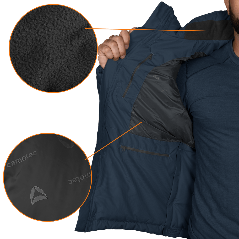 Зимова куртка Patrol System 3.0 Nylon Taslan Синя (7281)(10)