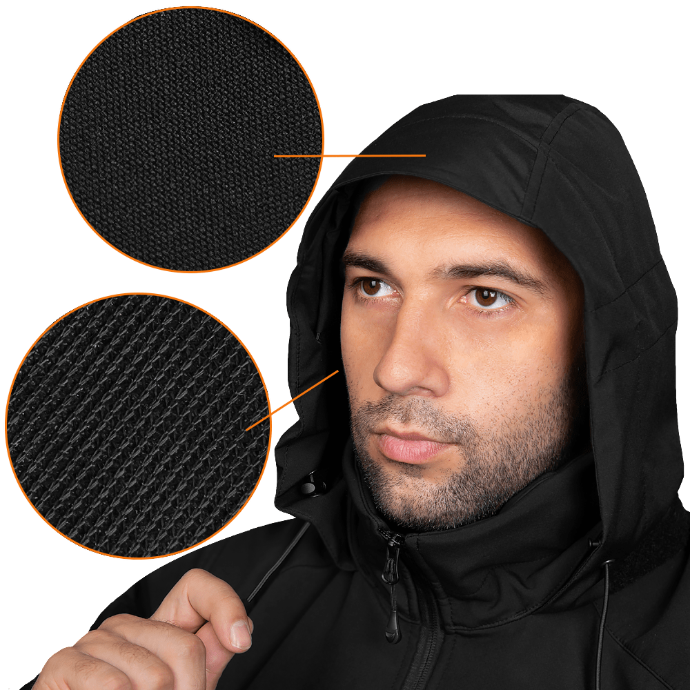 Куртка Phantom SoftShell Чорна (7287)(6)