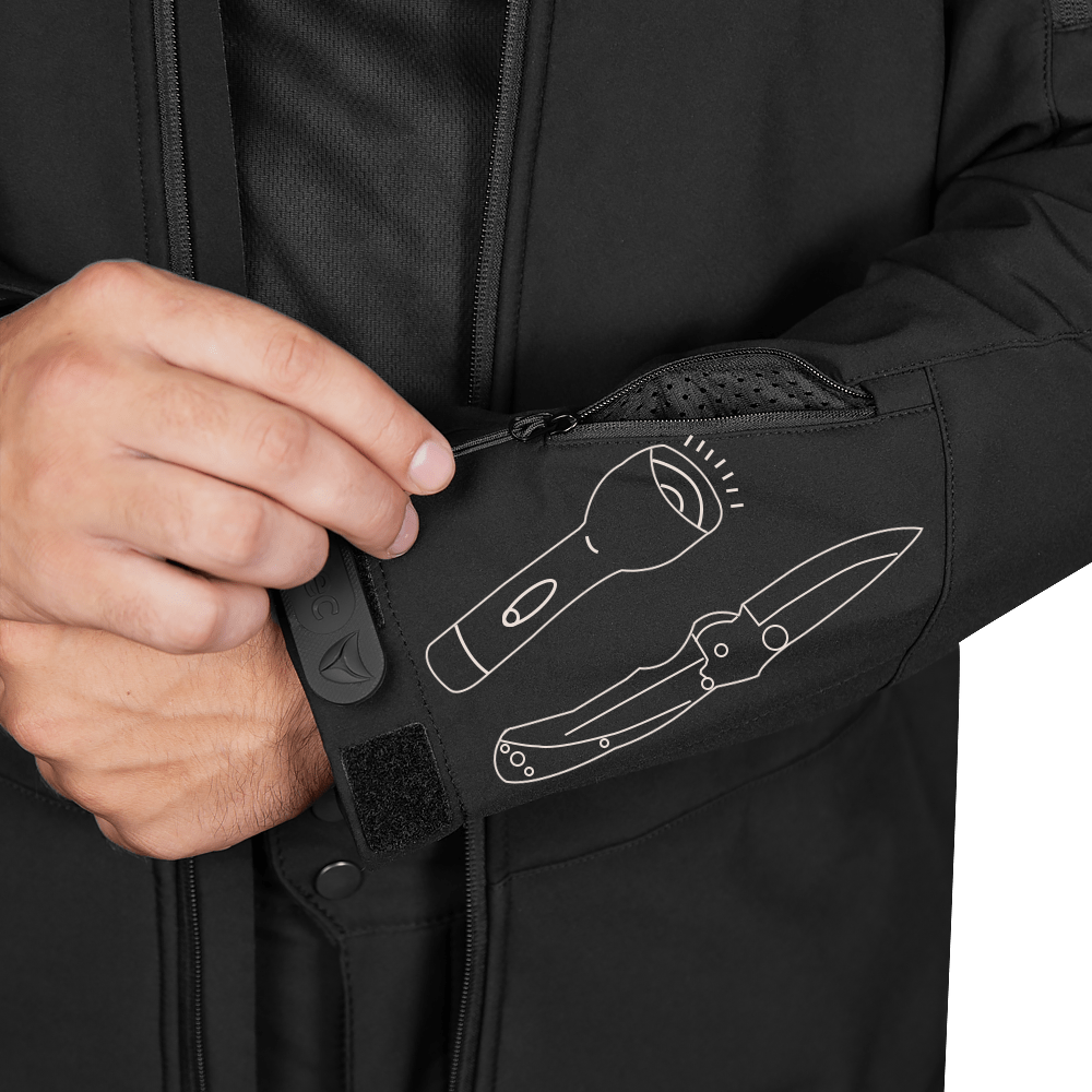 Куртка Phantom SoftShell Чорна (7287)(8)